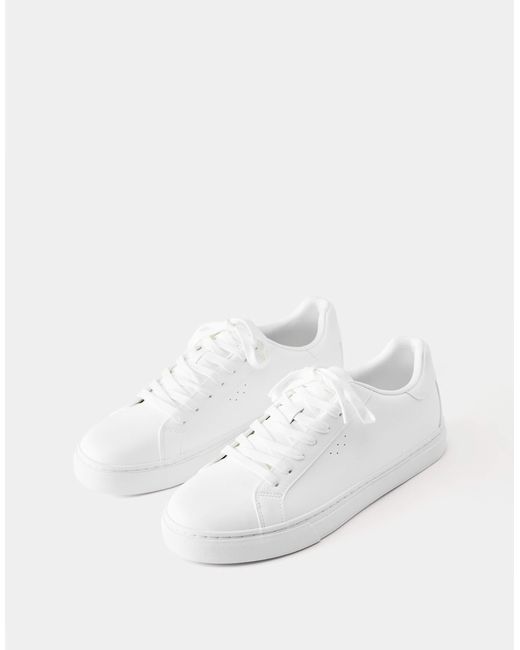 Baskets casual Pull&Bear pour homme en coloris White
