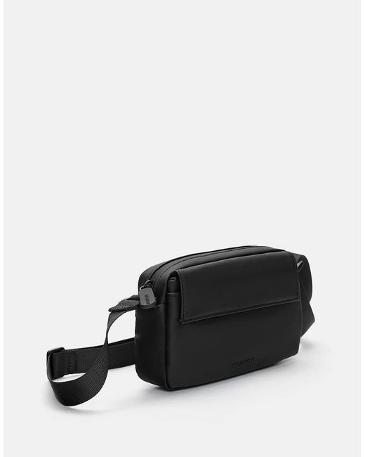 Pull&Bear Black Crossbody Bag for men