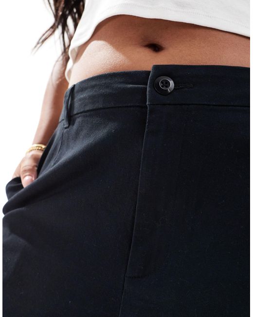 ASOS Blue Asos Design Curve Chino Trouser