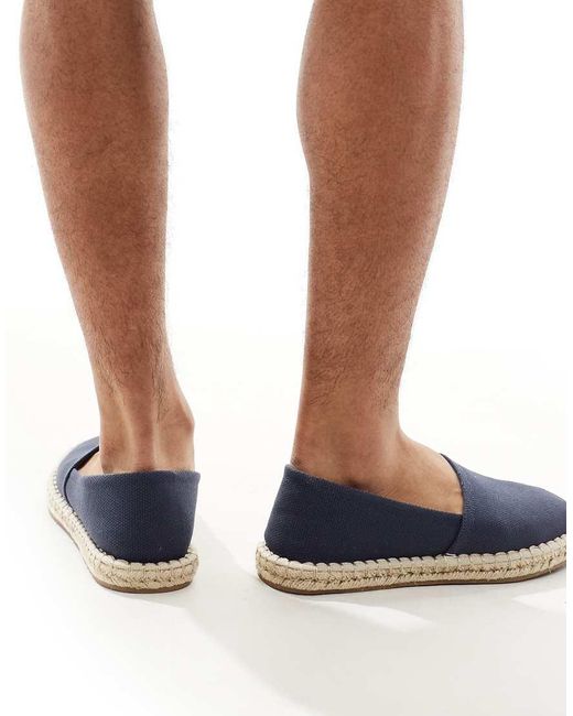 Espadrilles di ASOS in Blue da Uomo