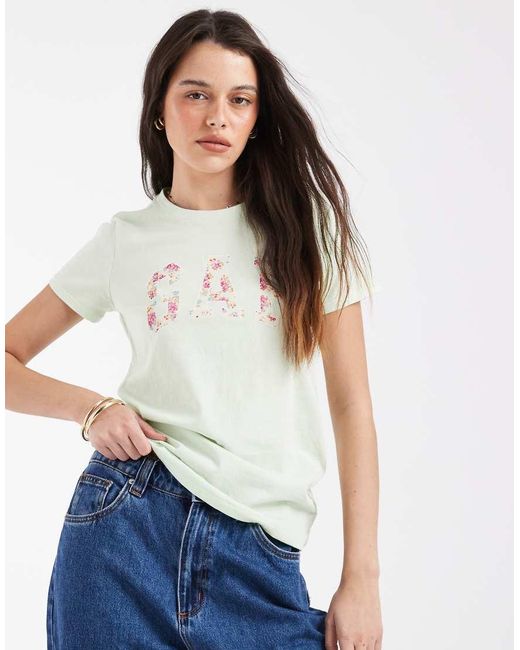 Gap Gray Classic Logo T-Shirt