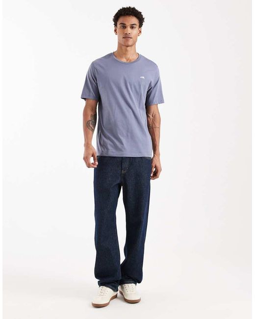 JJ Rebel Blue Small Logo T-shirt Inlight for men