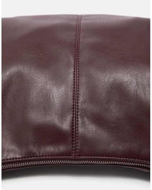 Pull&Bear Purple Shopper Bag