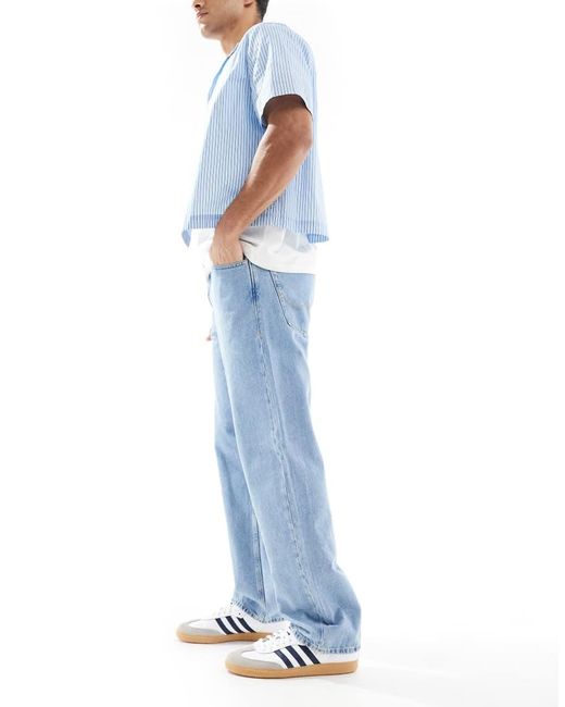 Jack & Jones Blue Eddie baggy Jeans for men