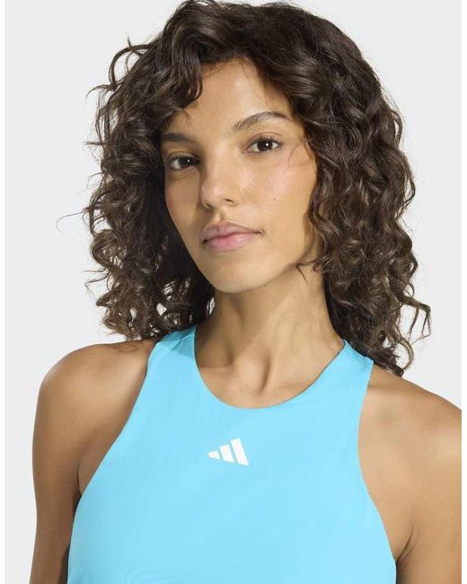 Adidas Originals Blue Tennis Climacool Y-Tank