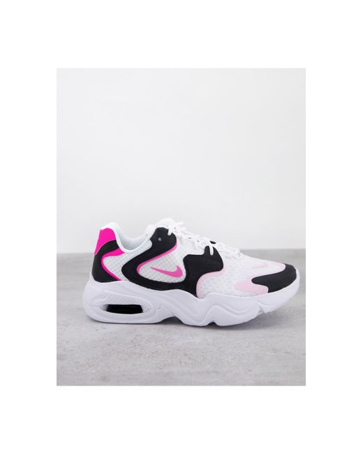 Nike Rubber Air Max 2x - Sneakers in het Wit - Lyst