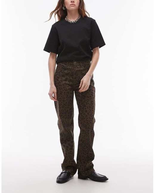 Mango Black Leonie Straight Leg Jean