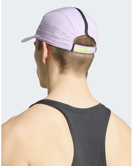 Adidas Originals Purple Runningxadizero Lightweight Climacool Cap