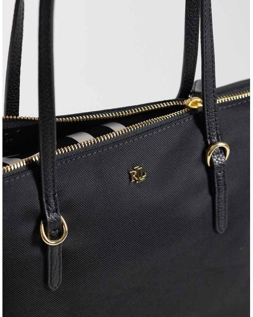 Ralph Lauren Black Keaton Nylon Bag