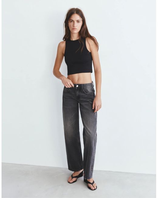 Débardeur Pull&Bear en coloris Black