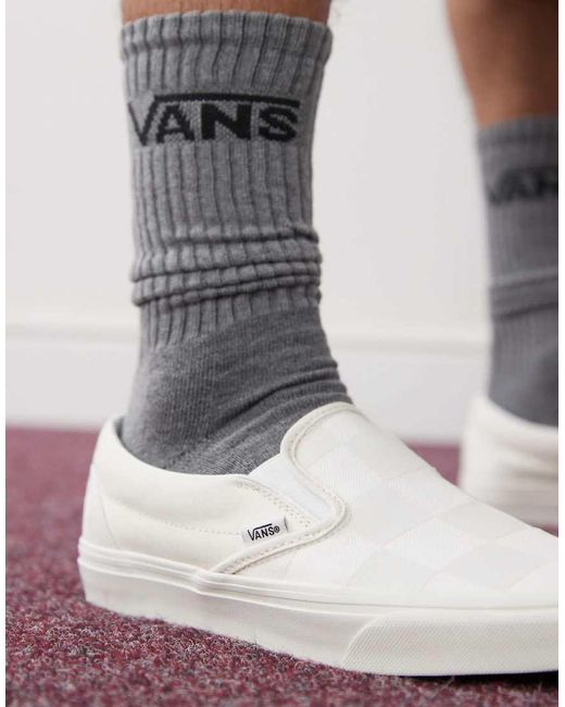 Vans Black Classic Slip-On Sneakers