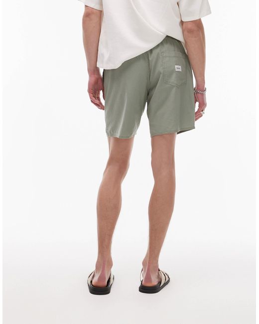 Rhythm Green Classic Linen Jam Short for men