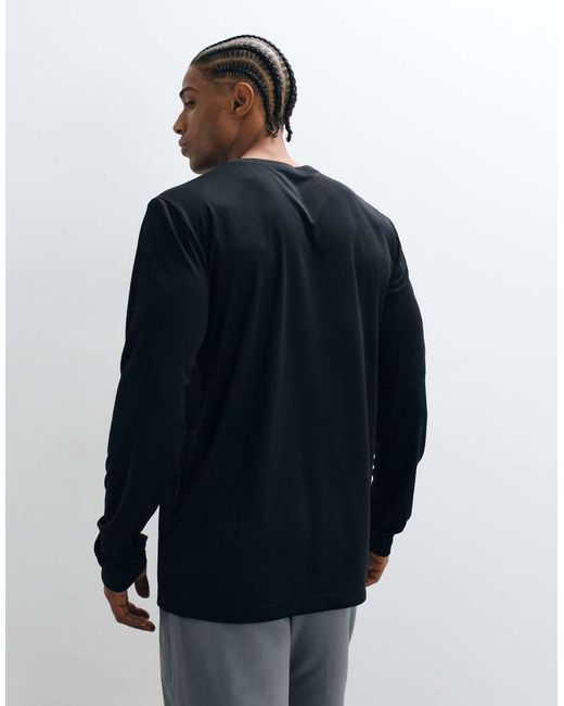 Nike Blue Flex Dri-fit Long Sleeve T-shirt for men