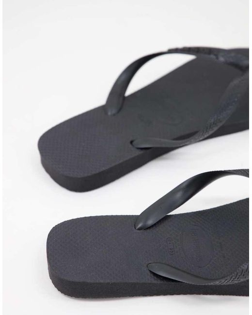 Havaianas Black Classic Top Flip Flops for men