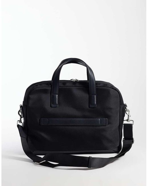 Cartella Nera di Mango in Black da Uomo