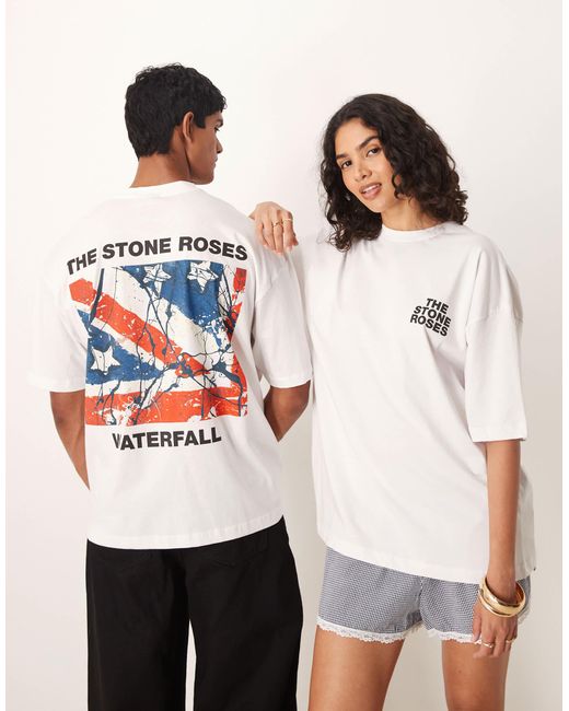 ASOS White – unisex-t-shirt