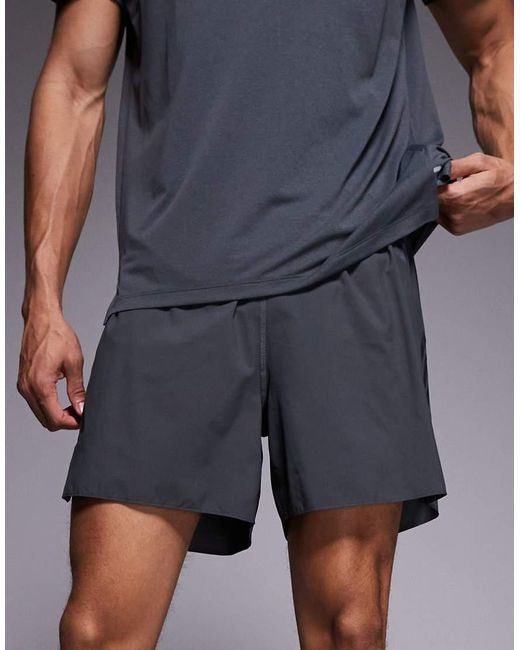 Adidas Originals Blue Adidas Running Adi365 Shorts With 3 Sripes for men