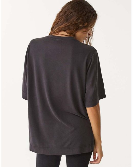 Stradivarius Black Oversized T-shirt