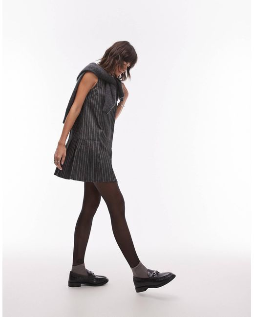 TOPSHOP Black – kleid aus denim