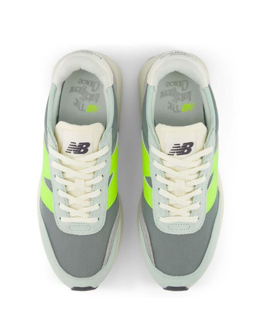 Baskets 370 À Empiècements New Balance en coloris Green