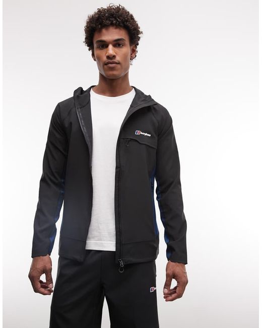 Berghaus Black Wavertree Hooded Jacket for men