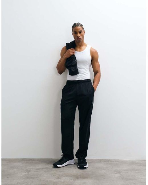 Nike White Nac Dri-Fit Ribbed Tank for men
