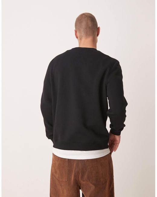 Essentials - sweat ASOS pour homme en coloris Black