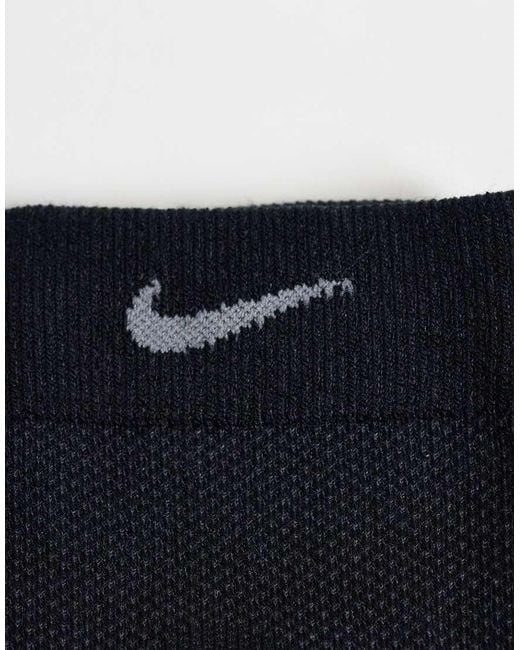 Nike Blue Lightweight Crew Socks for men
