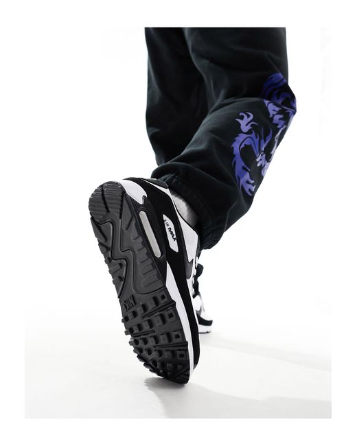 Nike Black Air Max 90 Sneakers for men
