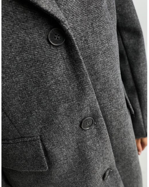 Weekday Gray – daphne – zweireihiger, eleganter mantel