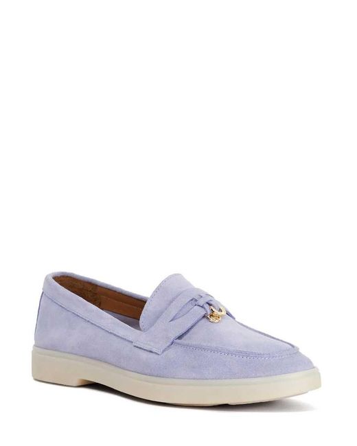 Dune Blue Grinning Loafers