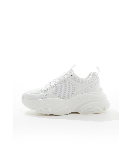 ASOS White Wide fit – drop – sneaker