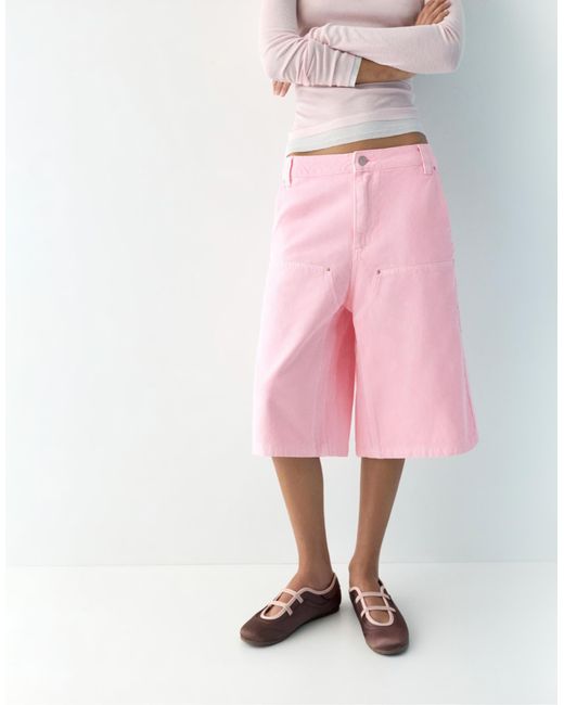 Pull&Bear Pink – jorts