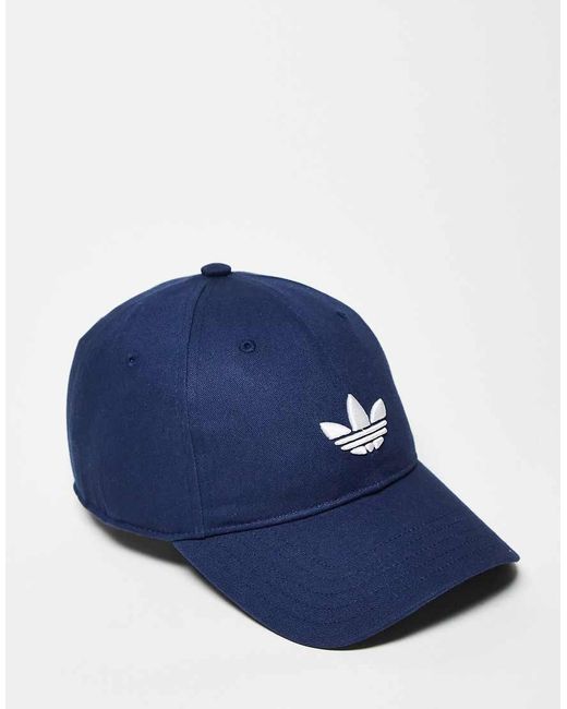 Adidas Originals Blue Trefoil Baseball Cap