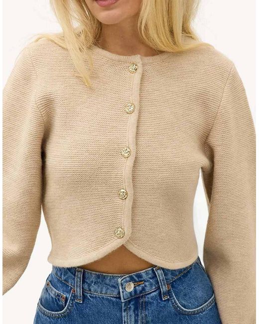 Loavies Blue Constant Thoughts Cardigan With Buttons