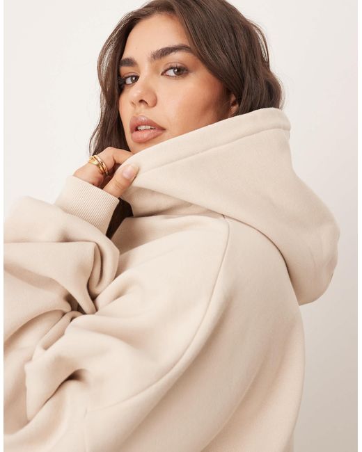 ARRANGE Natural Curve Oversized Premium Heavy Weight Hoodie