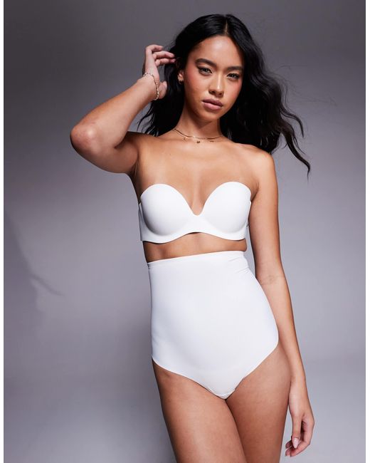 Bye Bra White Gala Backless And Strapless Stick On Bra