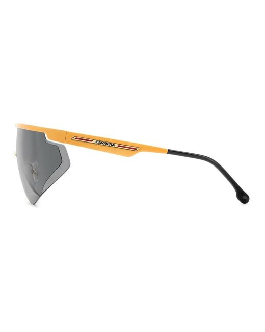 Carrera Metallic Flaglab Rectangular Sunglasses With Lenses