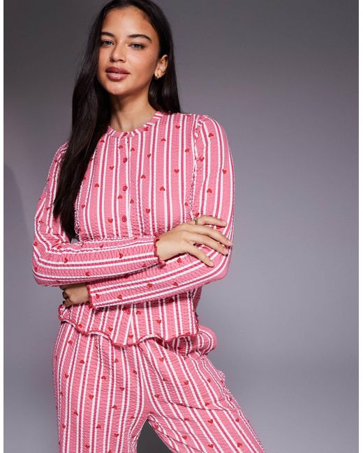 Saint-valentin - ensemble Threadbare en coloris Pink