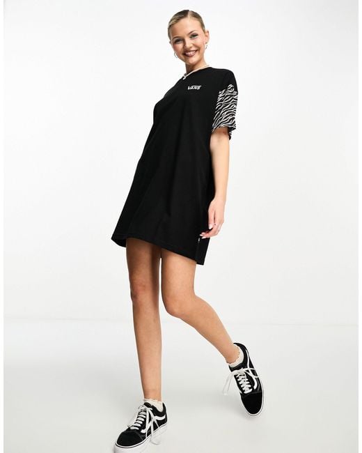 Wyld - robe t-shirt à imprimé léopard Vans en coloris Noir | Lyst
