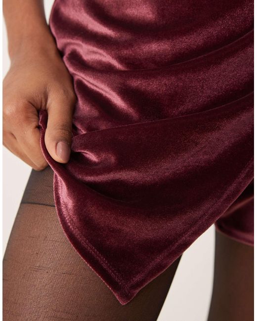 Chestnut Well Loved Ribbed Skort main image 1