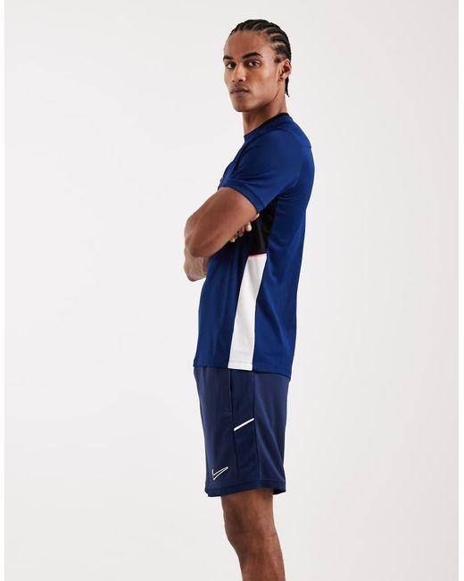 Nike Football Blue Academy 25 Dri-Fit Shorts for men