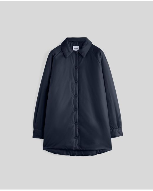 Overshirt Alene di Aspesi in Blue