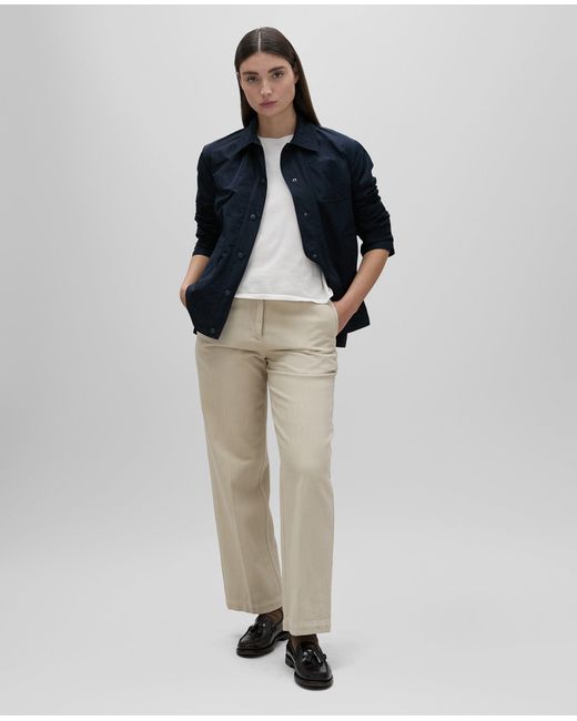 Aspesi Natural Hose Aus Baumwoll-Gabardine