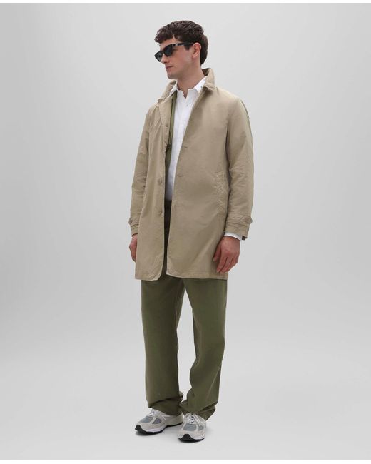 Aspesi Regenjacke Aus Kompaktem Nylon in Natural für Herren