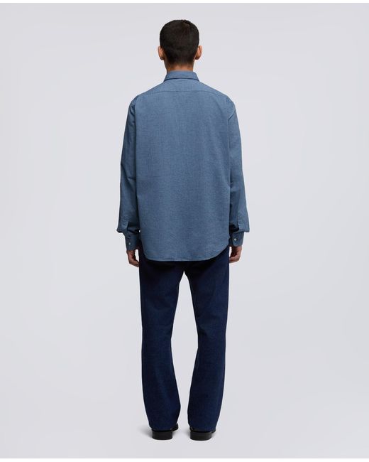 Camicia Comma di Aspesi in Blue da Uomo