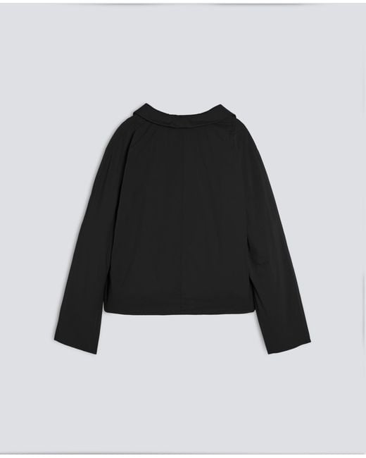 Aspesi Black Carolina Nylonjacke