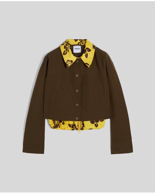 Aspesi Multicolor Jacke Inoke Mit Herausnehmbarer Weste