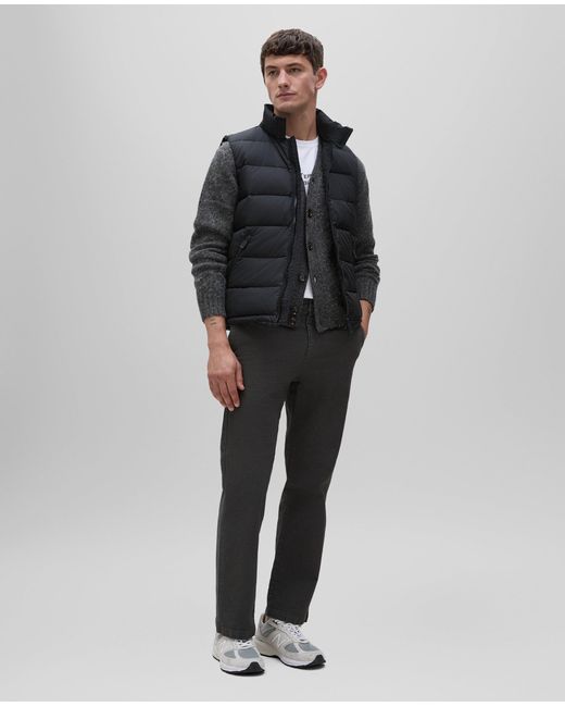 Gilet Piuma Slim Re di Aspesi in Blue da Uomo