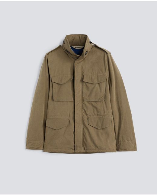 Mini Field Jacket Cot di Aspesi in Green da Uomo